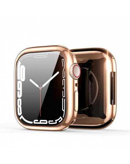 Dux Ducis Samo Case for Watch 6 40mm / Watch 5 40mm / Watch 4 40mm / Watch SE 40mm Flexible Watch Case Pink