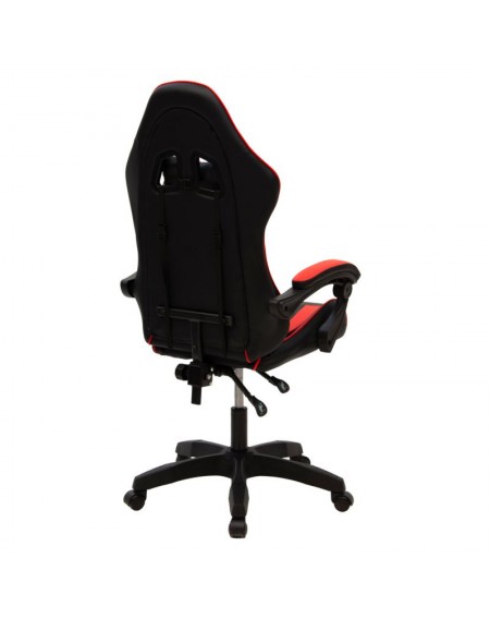 Καρέκλα γραφείου Chelsea gaming pakoworld pu μαύρο-κόκκινο