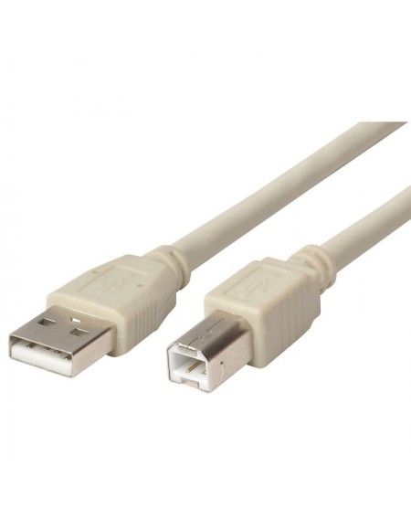 Heitech 09004076 Καλώδιο USB A-Male σε Type-B 1.8 m