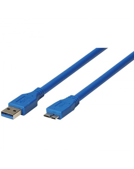 Heitech 09004109 Καλώδιο USB 3.0 A-Male σε Micro-B 1.5 m