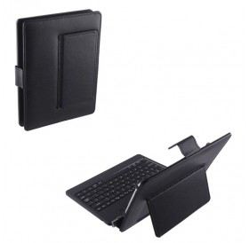 Osio OTC-6079BT Θήκη – stand με Bluetooth πληκτρολόγιο για tablet 6″ – 7.9″ universal PU δέρμα μαύρο