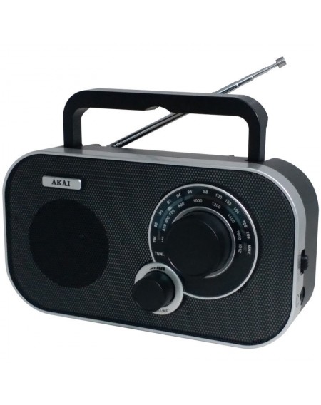 Akai APR-5112 Φορητό αναλογικό ραδιόφωνο με Aux-In και είσοδο ακουστικών