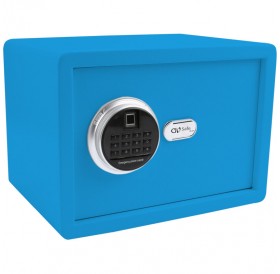 Olympia GOsafe 2.0 120FP GR Blue Χρηματοκιβώτιο με δακτυλικό αποτύπωμα και ηλεκτρονική κλειδαριά 16 L – 25 x 35 x 25 cm