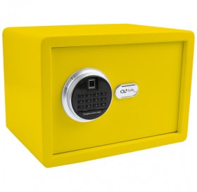 Olympia GOsafe 2.0 120FP GR Yellow Χρηματοκιβώτιο με δακτυλικό αποτύπωμα και ηλεκτρονική κλειδαριά 16 L – 25 x 35 x 25 cm