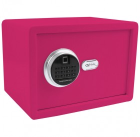 Olympia GOsafe 2.0 120FP GR Pink Χρηματοκιβώτιο με δακτυλικό αποτύπωμα και ηλεκτρονική κλειδαριά 16 L – 25 x 35 x 25 cm