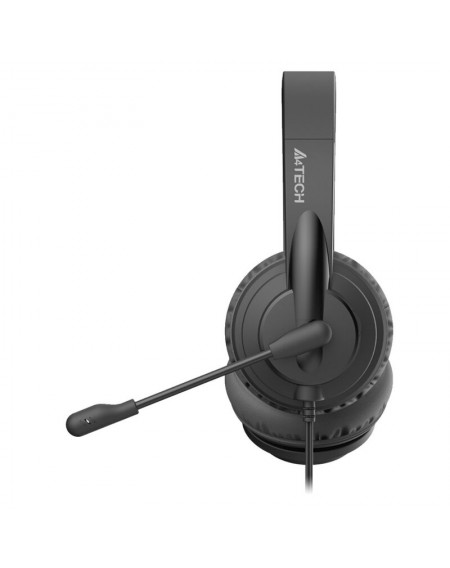 A4 Tech HU-10 Ενσύρματα stereo USB on ear ακουστικά με μικρόφωνο