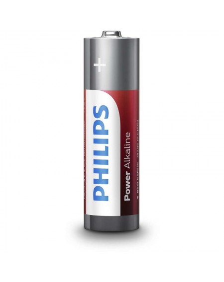 Philips LR6P4B/GRS Power Alkaline Αλκαλικές μπαταρίες υψηλής απόδοσης 4 τμχ AA