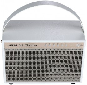 Akai M5-Thunder White Φορητό ηχείο Bluetooth με USB, Aux-In και USB για φόρτιση – 28 W