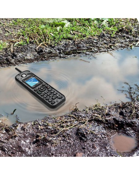 Motorola O201 Black GR (Ελληνικό Μενού) Αδιάβροχο ασύρματο τηλέφωνο με εμβέλεια έως και 1 km