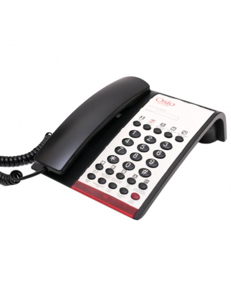 Osio OSWH-4800B Τηλέφωνο ξενοδοχειακού τύπου με 10 μνήμες, ανοιχτή ακρόαση, LED και SOS