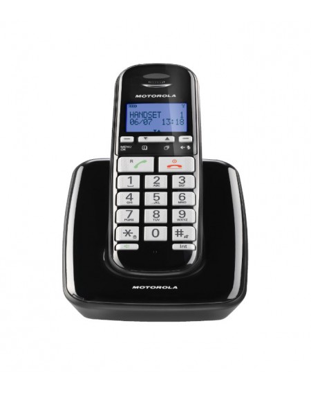 Motorola S3001 BLACK (Ελληνικό Μενού) Ασύρματο τηλέφωνο συμβατό με ακουστικά βαρηκοΐας