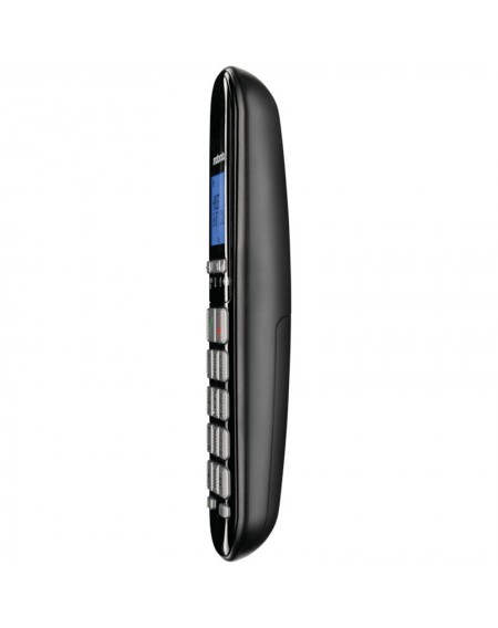 Motorola S3011 BLACK (Ελληνικό Μενού) Ασύρματο τηλέφωνο με τηλεφωνητή συμβατό με ακουστικά βαρηκοΐας