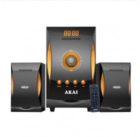 Akai SS032A-3515 Ηχοσύστημα 2.1 με Bluetooth, USB, SD, Aux-In και ραδιόφωνο – 38 W