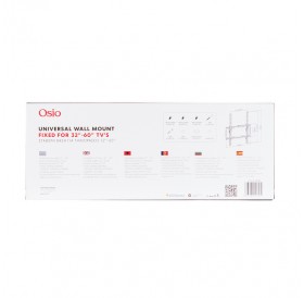 Osio OSMA-1360 Σταθερή Βάση τηλεόρασης 32″ – 60″ VESA 400 x 400