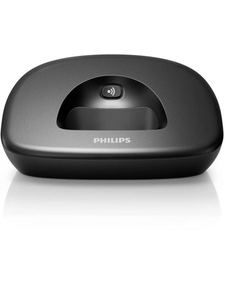 Philips XL4901DS/GRS (Ελληνικό Μενού) Ασύρματο τηλέφωνο συμβατό με ακουστικά βαρηκοΐας, με ανοιχτή ακρόαση, φωτ. οθόνη και φραγή κλήσεων
