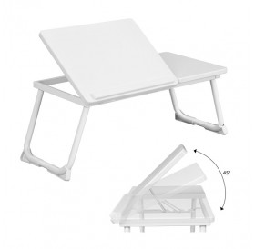 Μεταλλικό Βοηθητικό Πτυσσόμενο Τραπέζι Πολλαπλών Χρήσεων με Βάση για Laptop 68 x 30 x 27.5 cm Bakaji 6970011015710